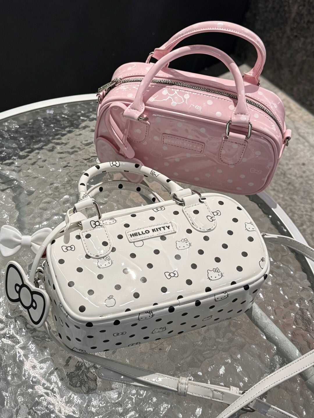 Hello Kitty Polka Dot Purse Handbag