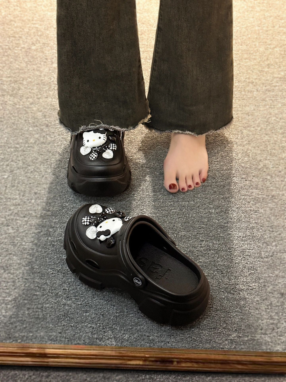 KT Clogs Platform Shoes Sandal Casual Summer for Woman