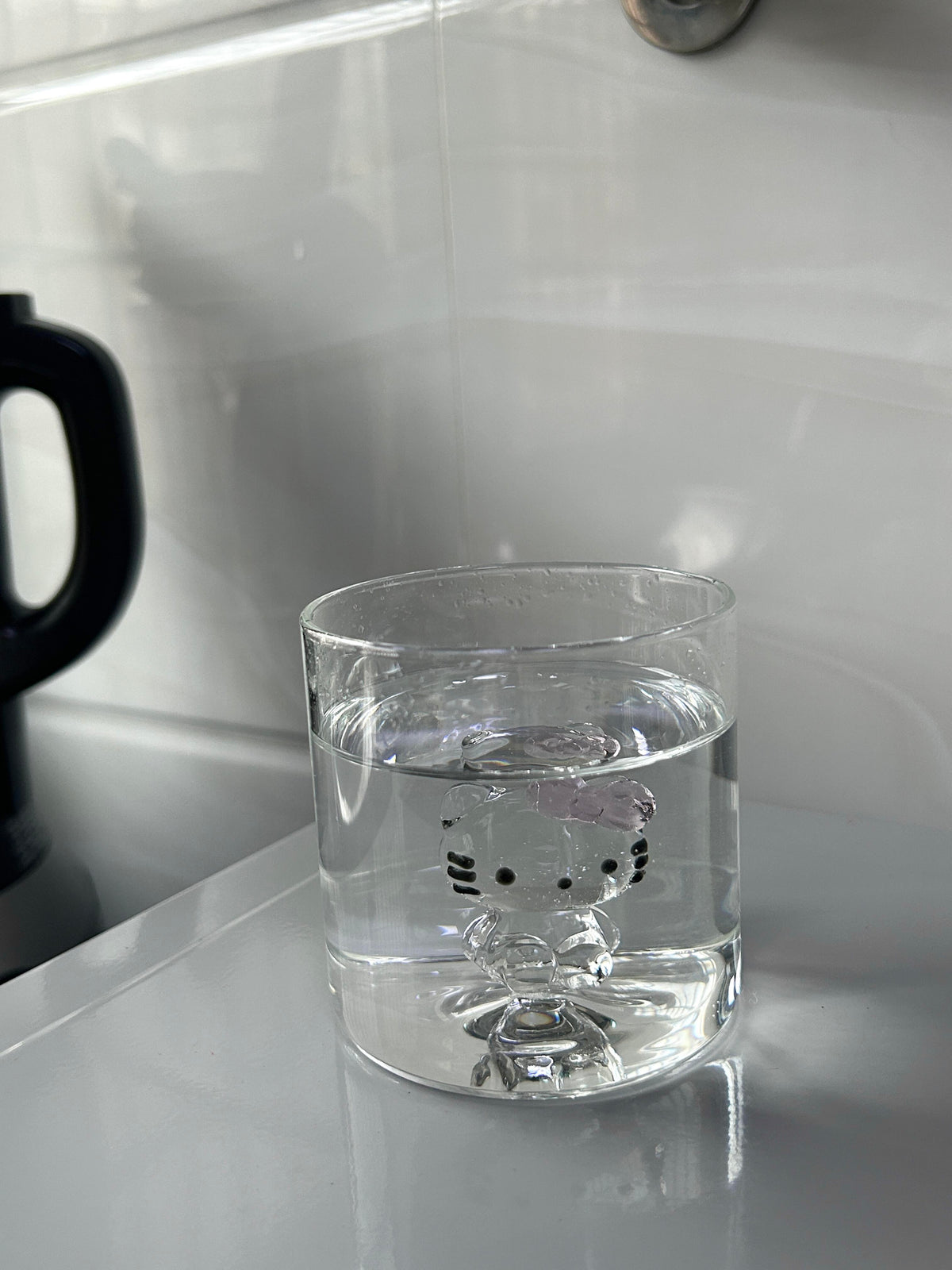 3D Hellokitty Glasses Drinking Glasses Coffee Cup