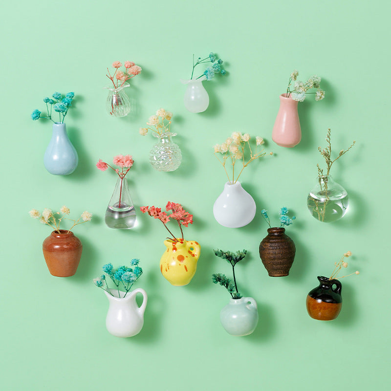 Mini Vase Refrigerator Magnets