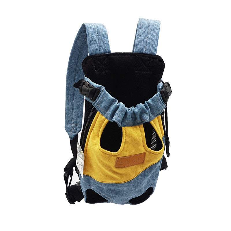 Pet handle backpack