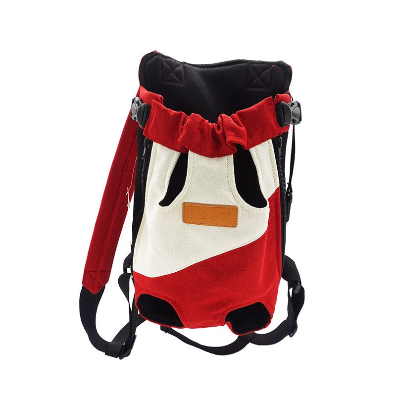Pet handle backpack