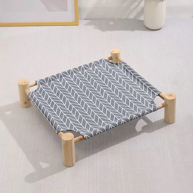 Pet wooden bed