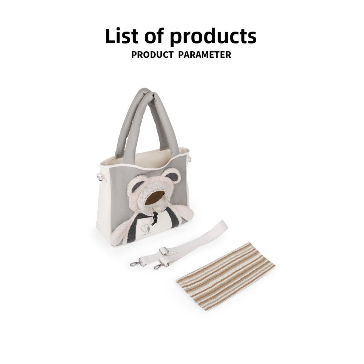 Pet carrier shoulder bag