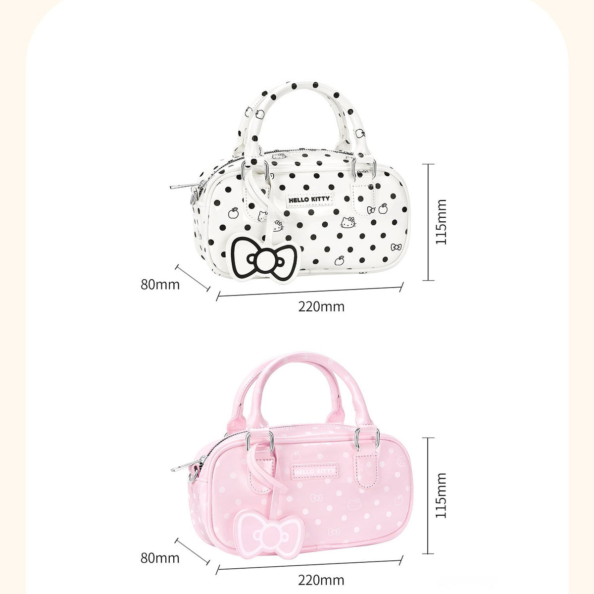Hello Kitty Polka Dot Purse Handbag