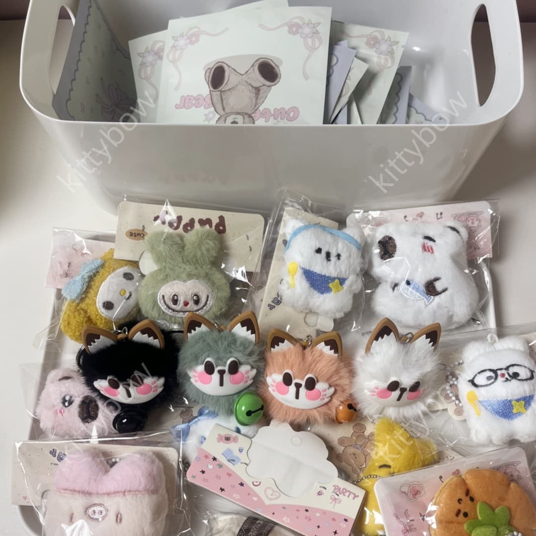 Plush Doll Keychain Lucky Bags(Random shipment, no style specified)