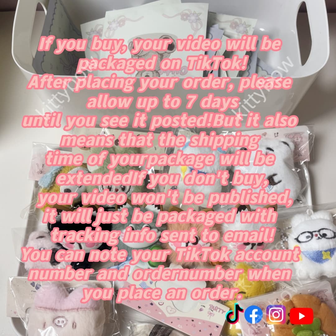 Plush Doll Keychain Lucky Bags(Random shipment, no style specified)