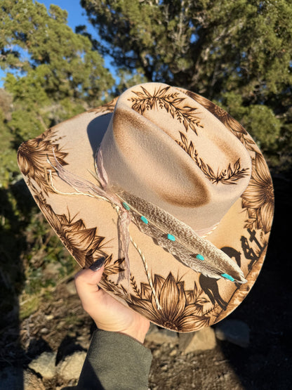 ✨Handcrafted Leather-🤠Praying Cowgirl(❤Breathable & Lightweight Comfort)