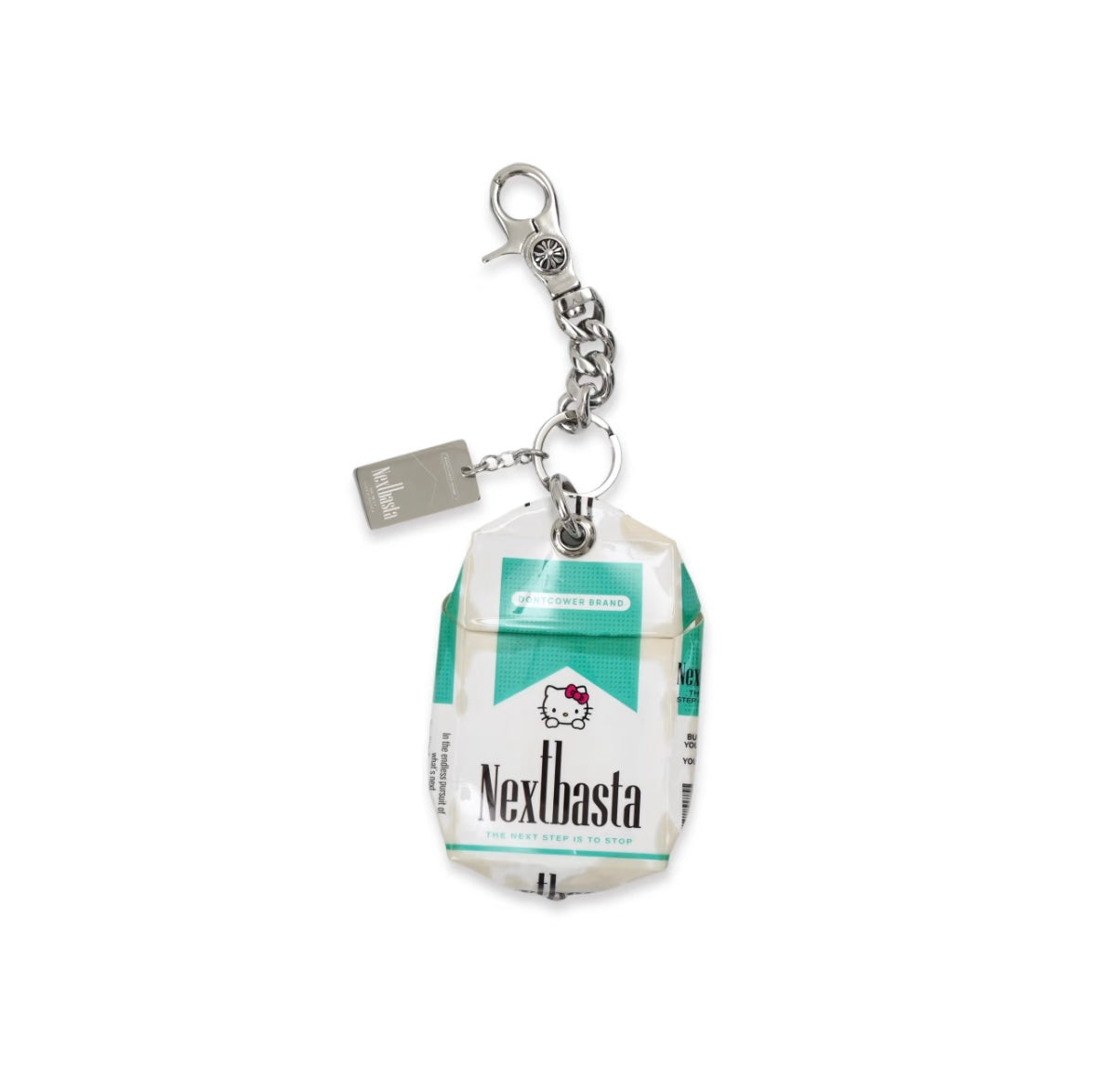 Hello Kitty Creative Handmade Empty Cigarette Pack Pendant Necklace Accessory Bag Charm