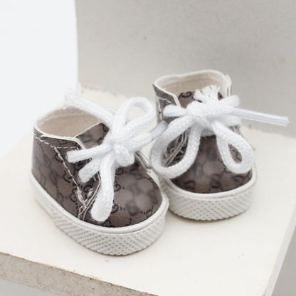 Costume Accessories Mini Luxury Shoes for 17cm Labubu