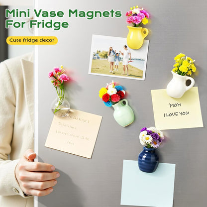 Mini Vase Refrigerator Magnets