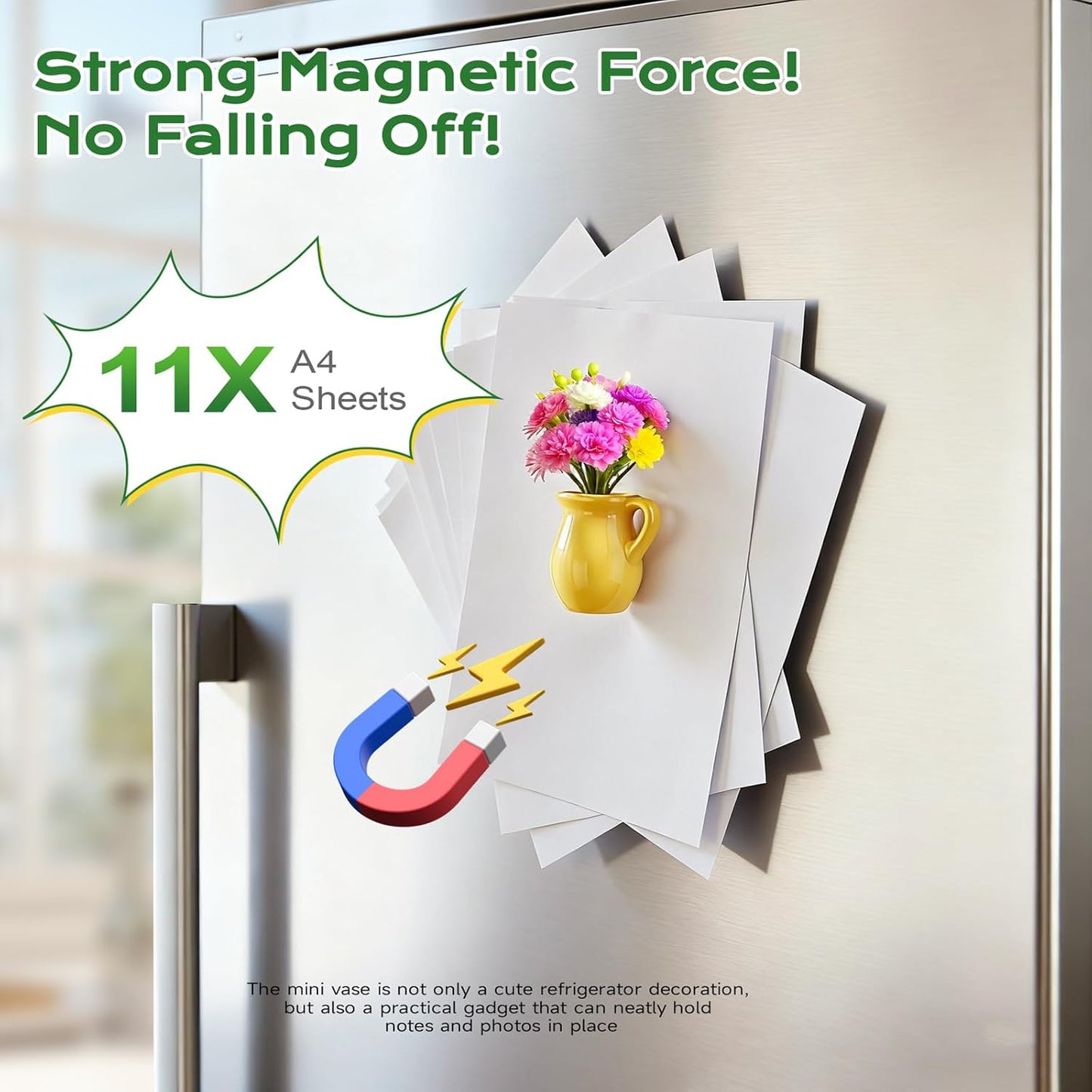 Mini Vase Refrigerator Magnets