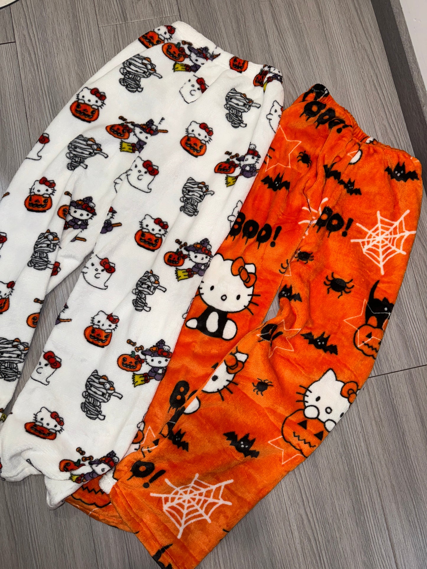 Hellokitty Halloween Pants Pumpkins Ghost Pajama Cute Soft Long Bottoms Women Pjs Pj Jammies Gift