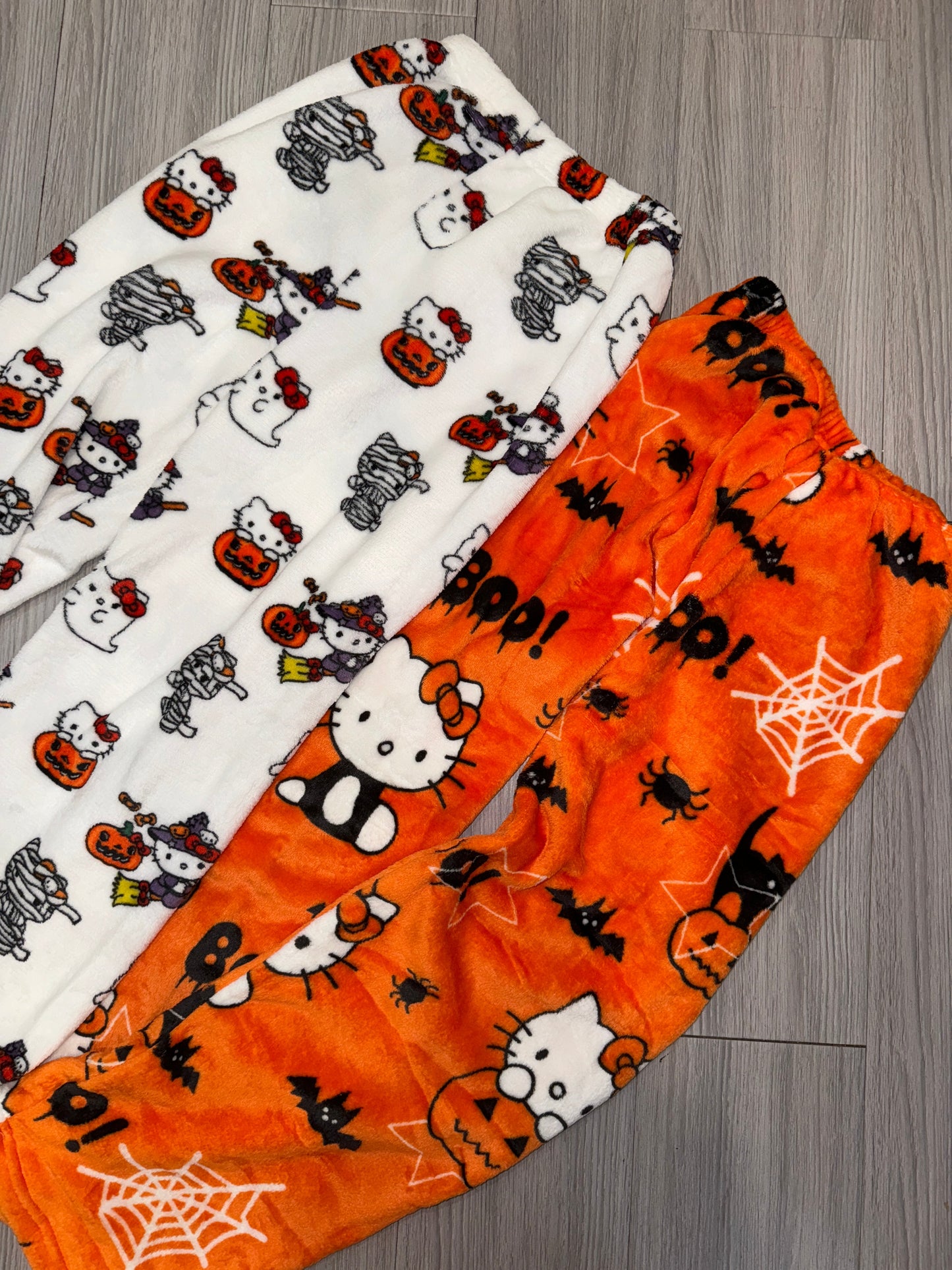 Hellokitty Halloween Pants Pumpkins Ghost Pajama Cute Soft Long Bottoms Women Pjs Pj Jammies Gift