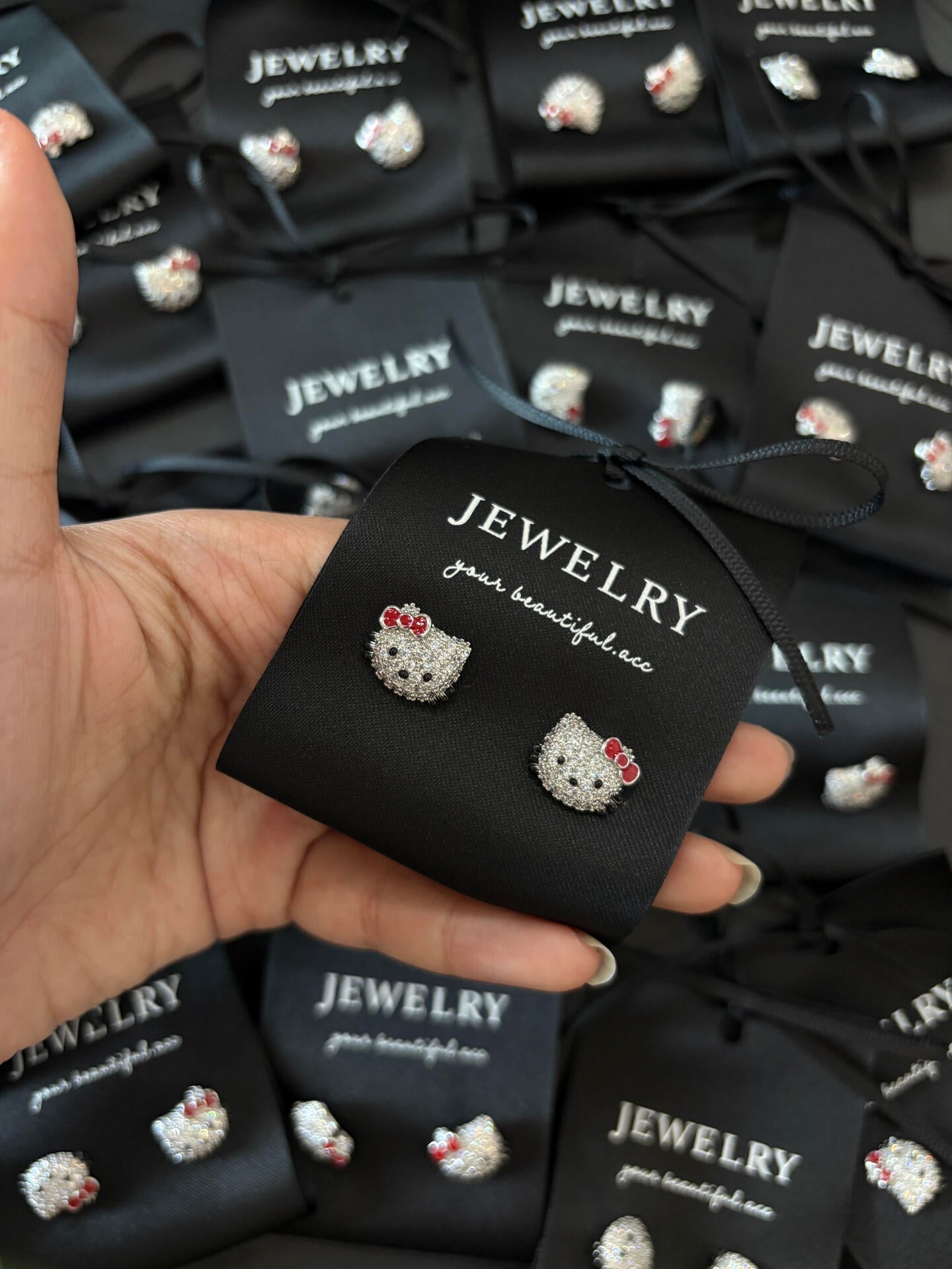 1 Pairs Stud Earrings Cubic Zirconia S925 Sterling Silver Earrings Set