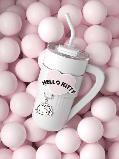 Sanrio 40 oz Tumbler with Handle & Carrier Bag