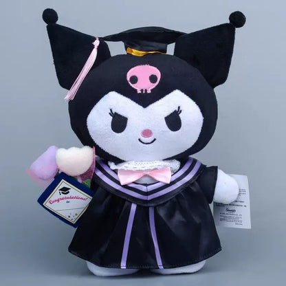 Sanrio Gift Cute Graduation Plush Boys Girls Class of 2024 Plushies Toy Congrats Party Plush Favors (14inch &10inch)
