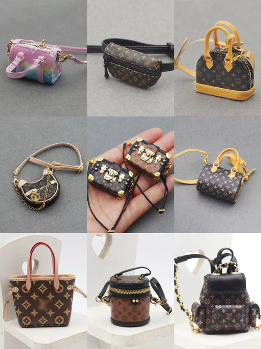 Clothing Accessories Mini Luxury Bags for 17cm Labubu