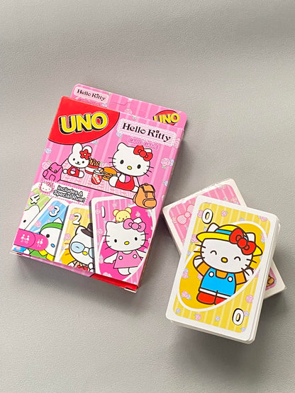 Hello Kitty Playing Cards Games UNO Card