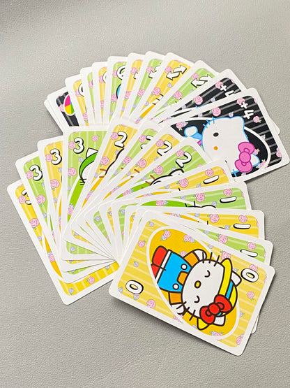 Hello Kitty Playing Cards Games UNO Card