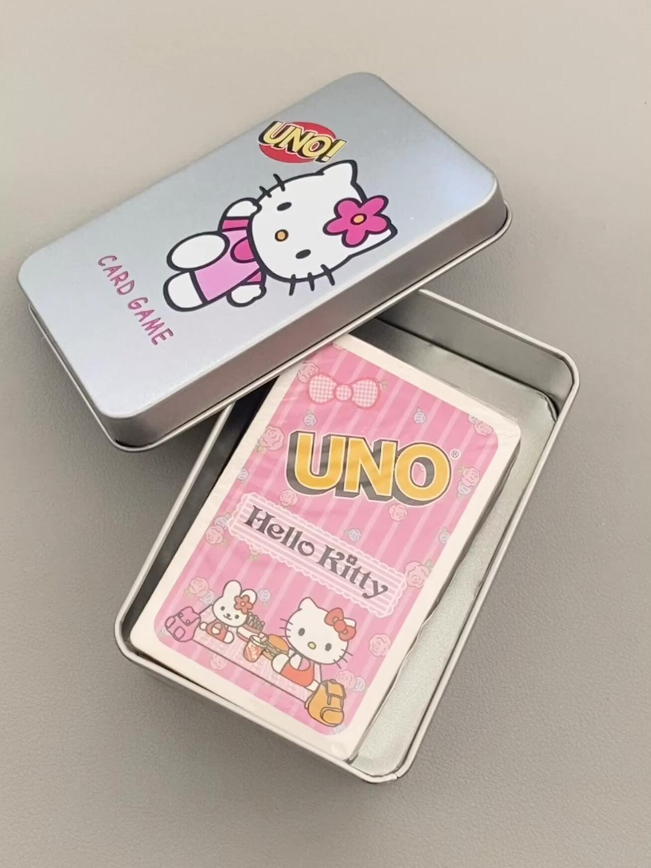 Hello Kitty Playing Cards Games UNO Card