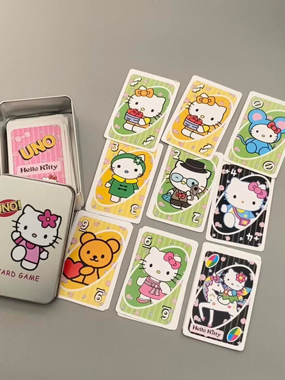 Hello Kitty Playing Cards Games UNO Card