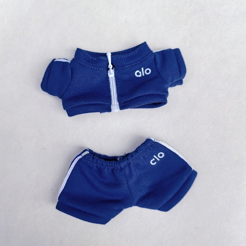 ALO 17cm Labubu Clothes Set(NO DOLL)  Accessories Suit Cute Clothes for Labubu Dress up Unique Style