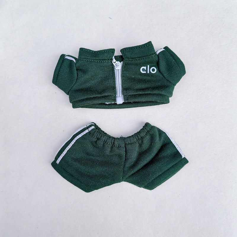 ALO 17cm Labubu Clothes Set(NO DOLL)  Accessories Suit Cute Clothes for Labubu Dress up Unique Style