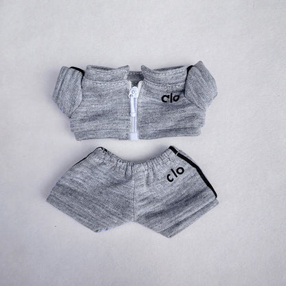 ALO 17cm Labubu Clothes Set(NO DOLL)  Accessories Suit Cute Clothes for Labubu Dress up Unique Style