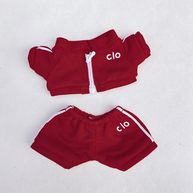 ALO 17cm Labubu Clothes Set(NO DOLL)  Accessories Suit Cute Clothes for Labubu Dress up Unique Style