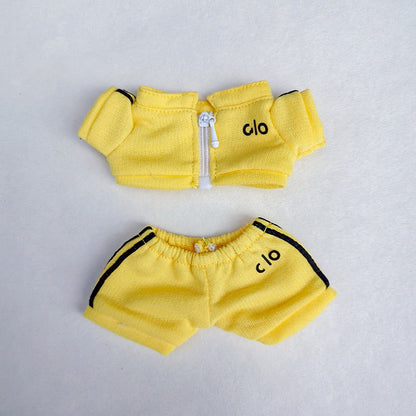 ALO 17cm Labubu Clothes Set(NO DOLL)  Accessories Suit Cute Clothes for Labubu Dress up Unique Style