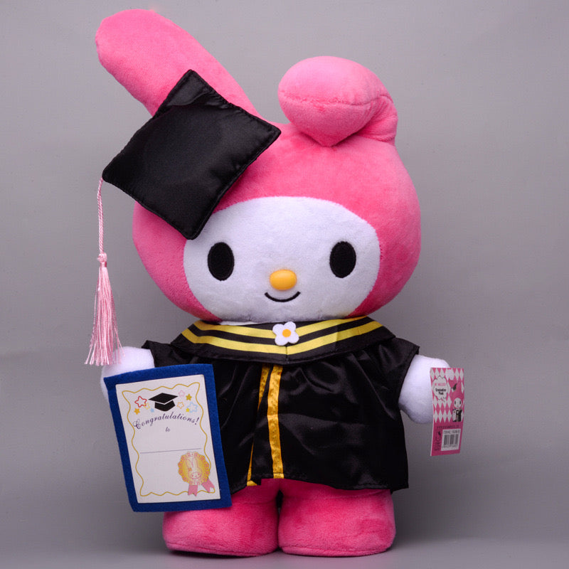 Sanrio Gift Cute Graduation Plush Boys Girls Class of 2024 Plushies Toy Congrats Party Plush Favors (14inch &10inch)