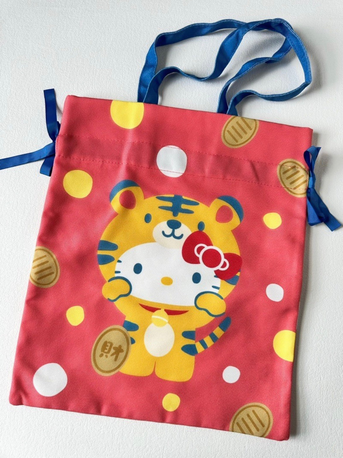 Hello Kitty Drawstring Bag Tote Bag Shopping Bag Gym Bag Hello Kitty Lunch Bag