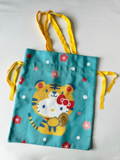 Hello Kitty Drawstring Bag Tote Bag Shopping Bag Gym Bag Hello Kitty Lunch Bag