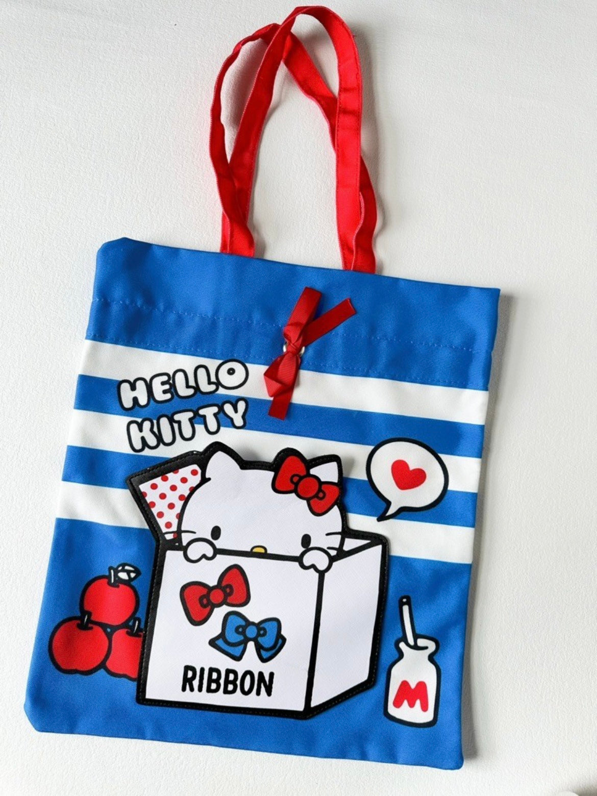 Hello Kitty Drawstring Bag Tote Bag Shopping Bag Gym Bag Hello Kitty Lunch Bag