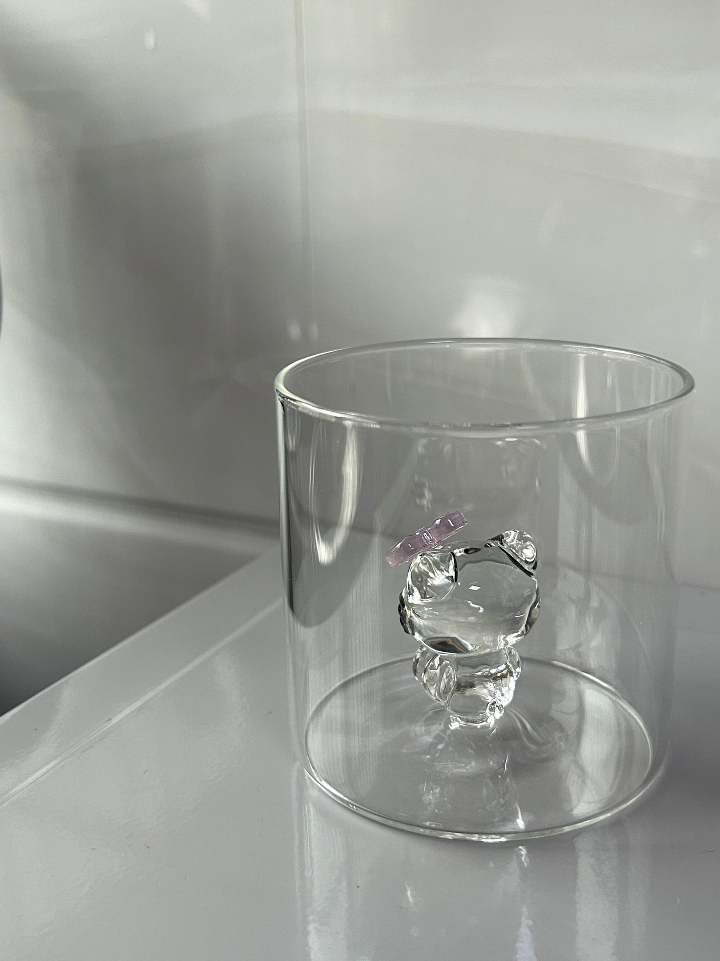 3D Hellokitty Glasses Drinking Glasses Coffee Cup