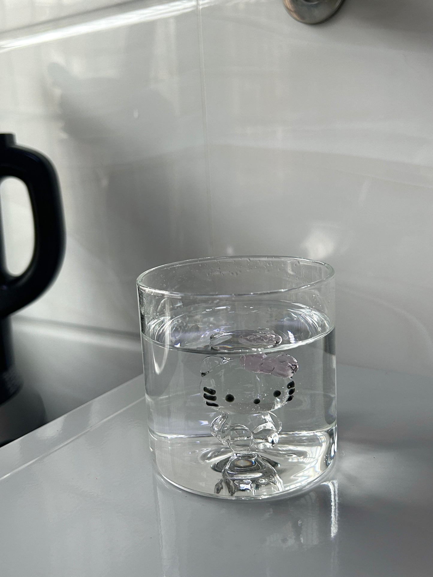 3D Hellokitty Glasses Drinking Glasses Coffee Cup