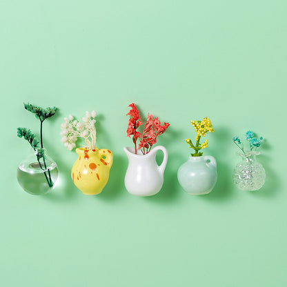 Mini Vase Refrigerator Magnets