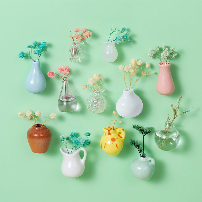Mini Vase Refrigerator Magnets