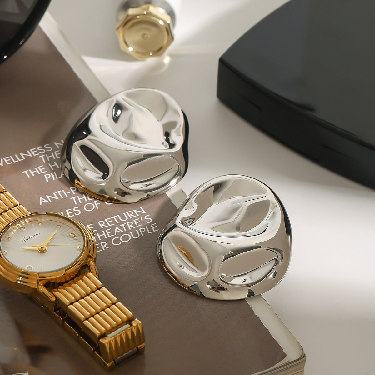 Stainless steel earrings