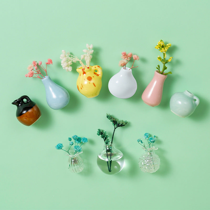 Mini Vase Refrigerator Magnets