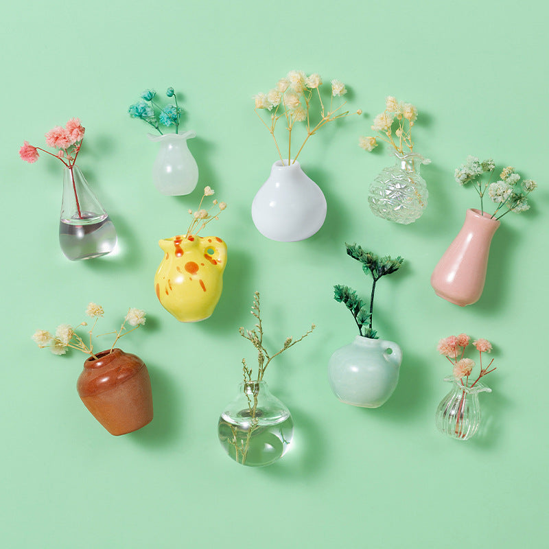 Mini Vase Refrigerator Magnets