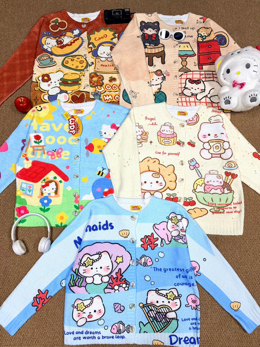 HK Soft Plush Winter Hoodie – Custom 2025 Cozy Hotdog & Burger Graphic Fuzzy Sweatshirt for Warm Winter Wear