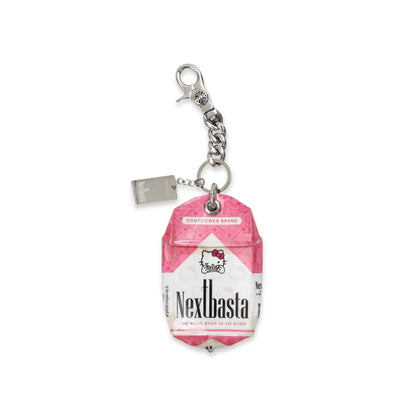 Hello Kitty Creative Handmade Empty Cigarette Pack Pendant Necklace Accessory Bag Charm