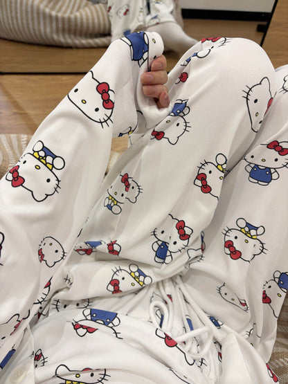 Hello Kitty 3-Piece Camisole Pajama Set with Cardigan and Pants