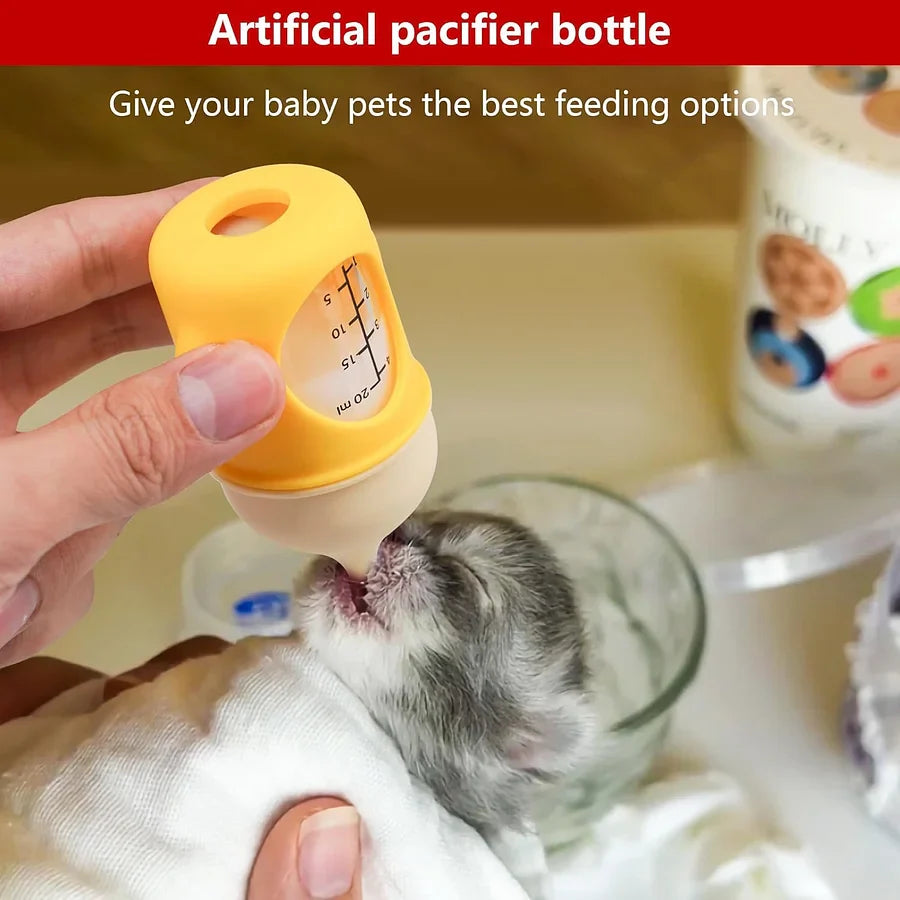 Pet feeding bottle