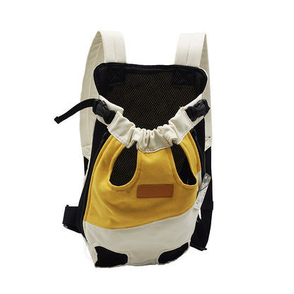 Pet handle backpack
