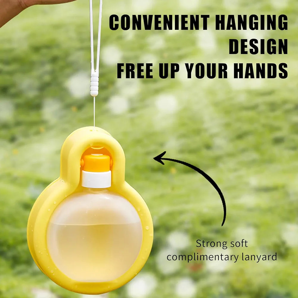 Pet outdoor Foldable water bottle