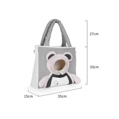 Pet carrier shoulder bag