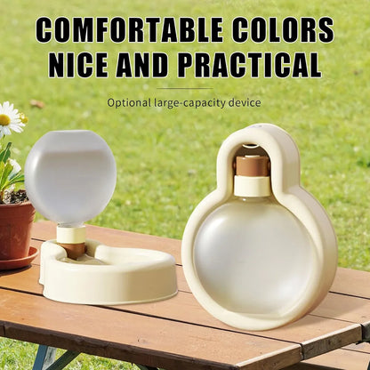 Pet outdoor Foldable water bottle